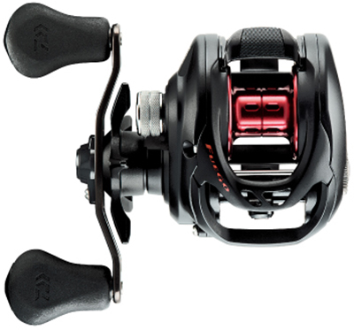 DAIWA FUEGO CT Baitcasting Reels FGCT100H and FGCT100HS - top view