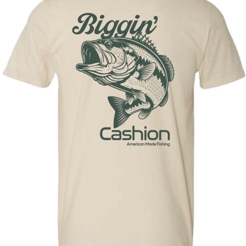 Biggin' T-Shirt - Cashion American Made Fishing